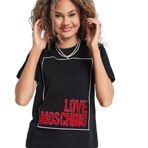 Love Moschino Top Black